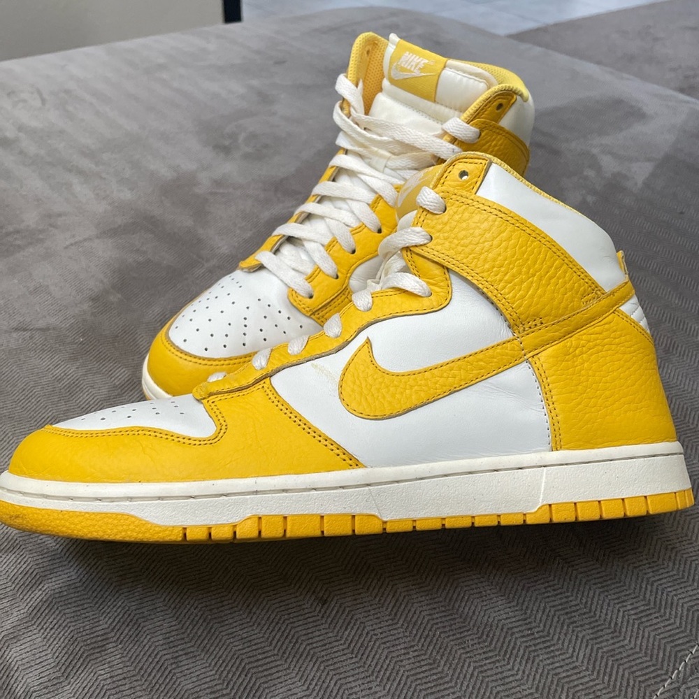 2012 Vintage Sail Pack Varsity Maize Nike Dunk Highs